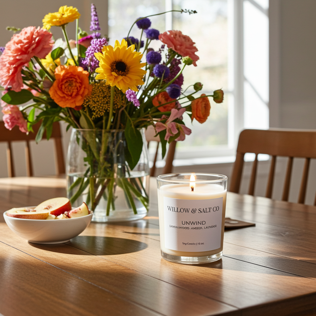 Unwind Scented Soy Candle