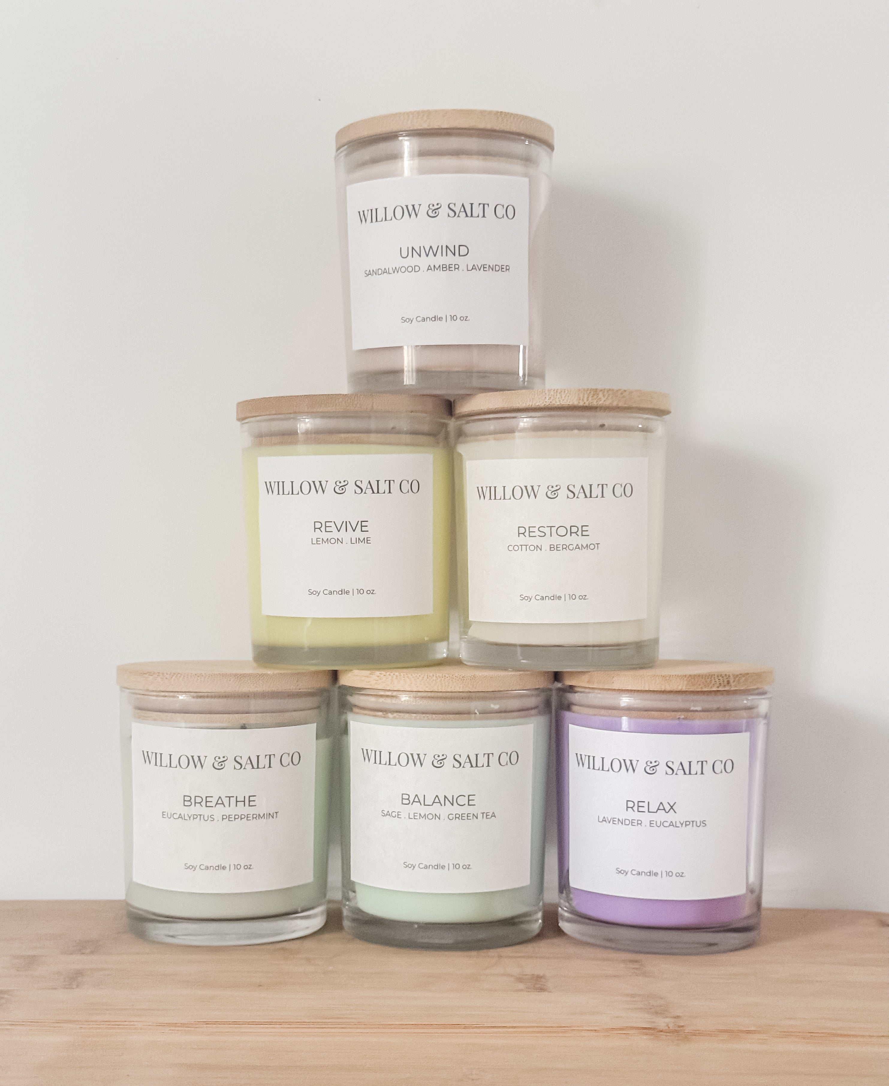 Breathe Scented Soy Candle