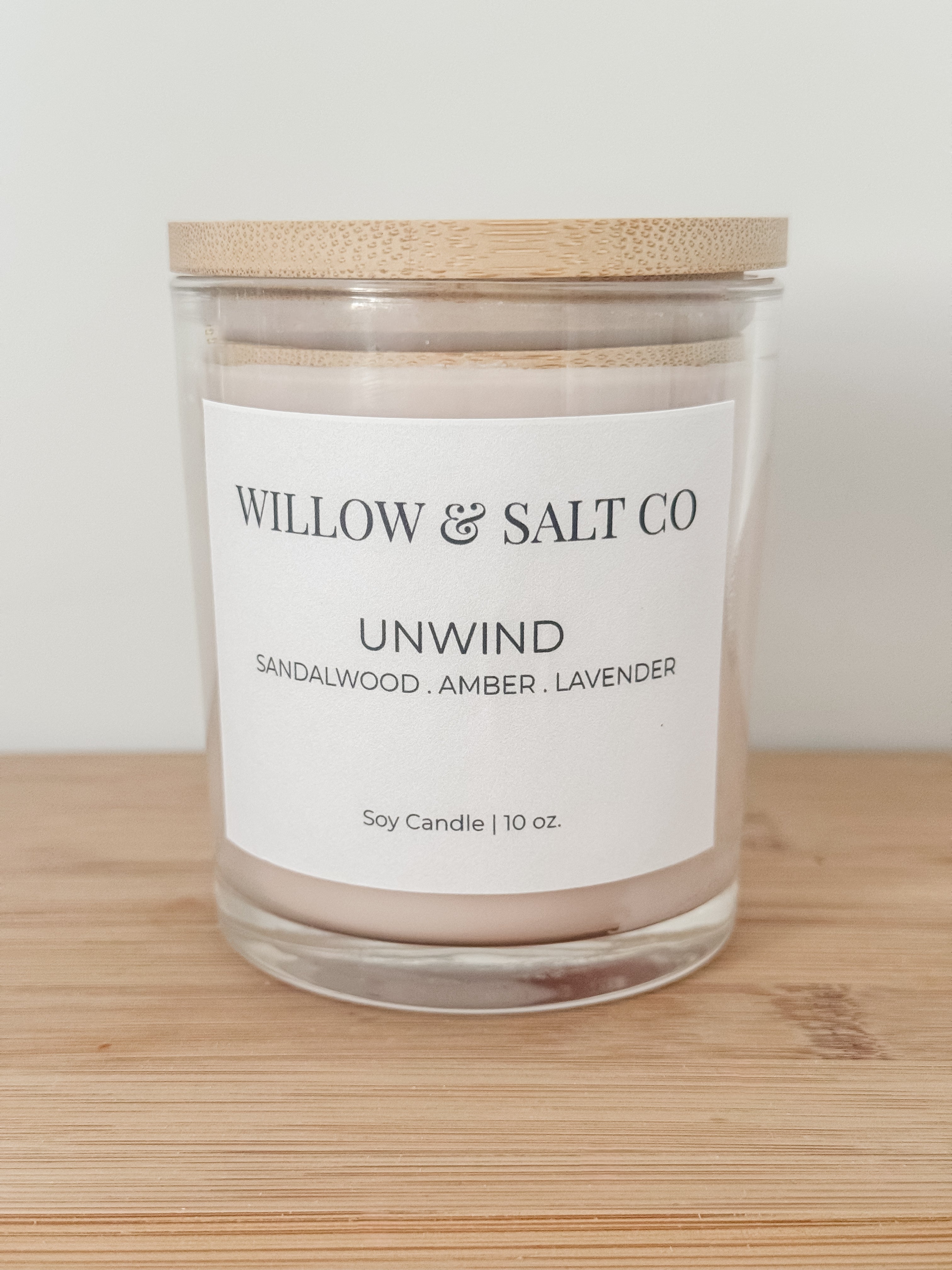 Unwind Scented Soy Candle