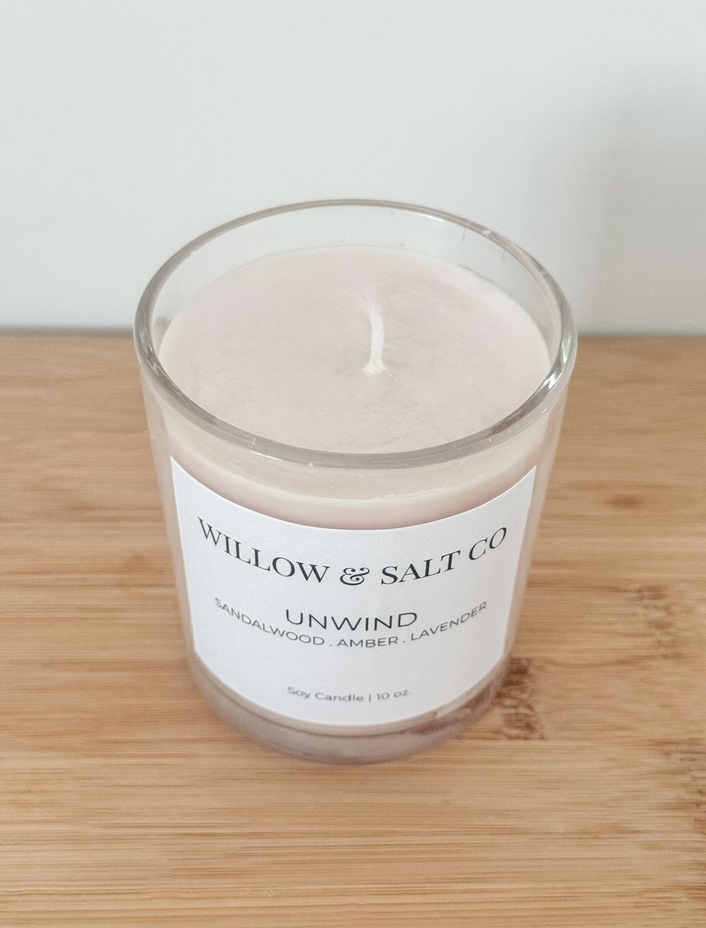 Unwind Scented Soy Candle