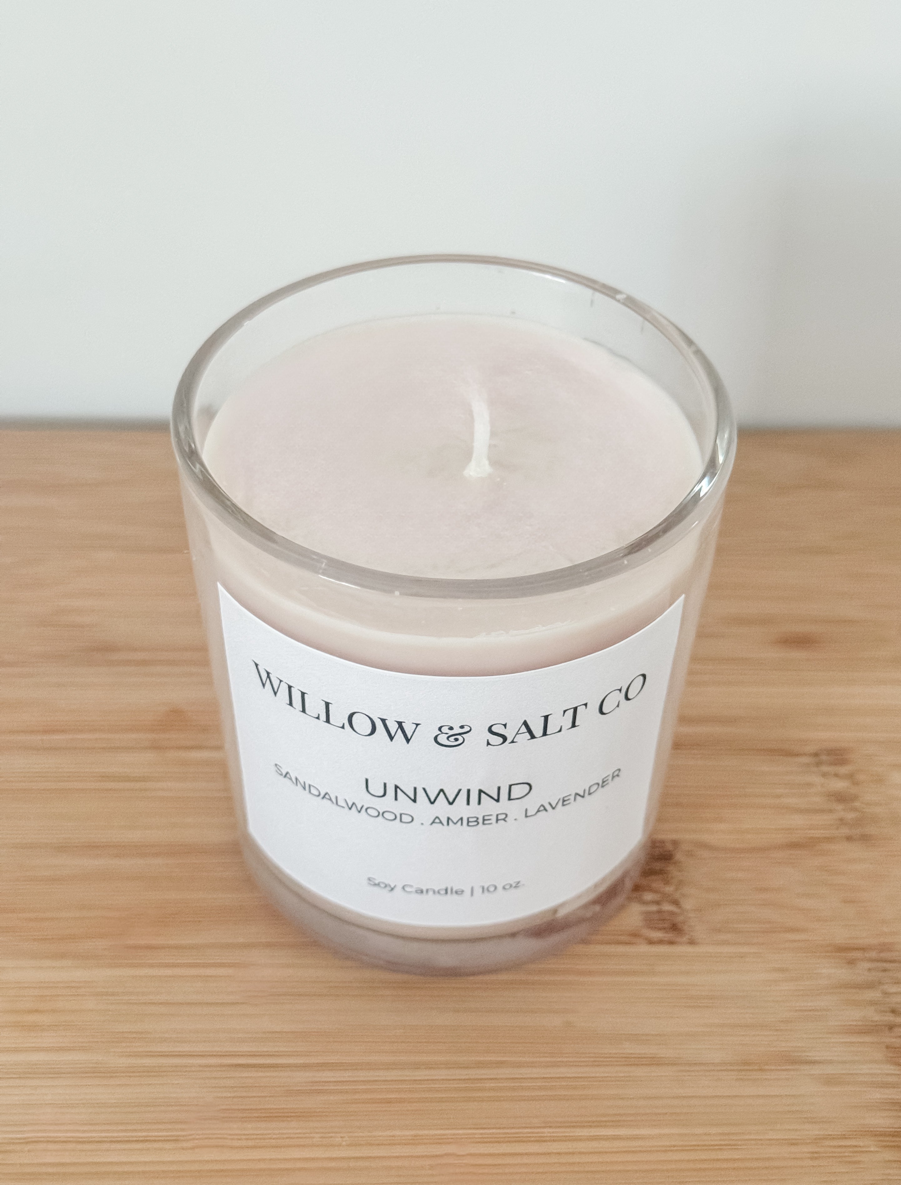 Unwind Scented Soy Candle