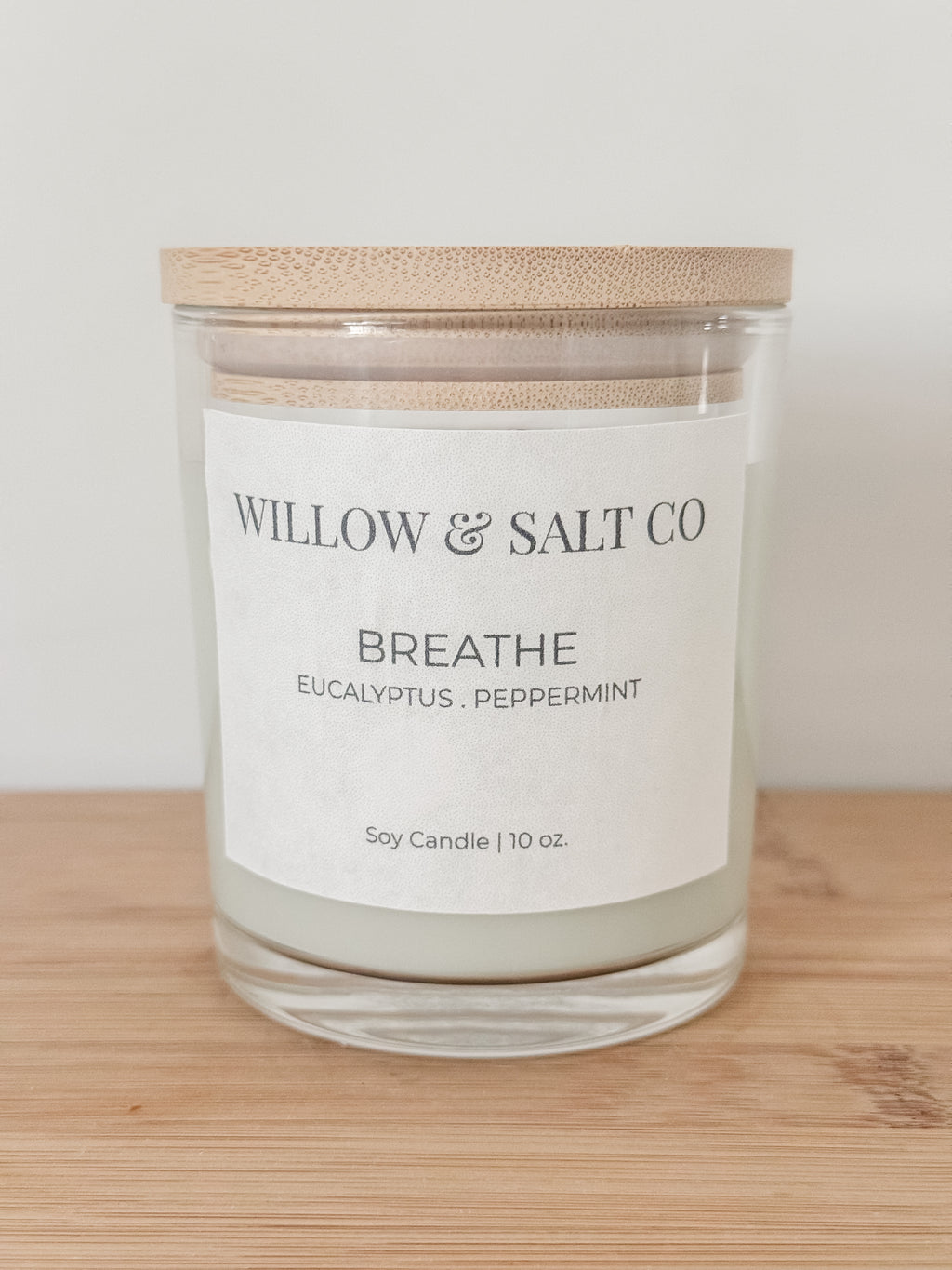 Breathe Scented Soy Candle