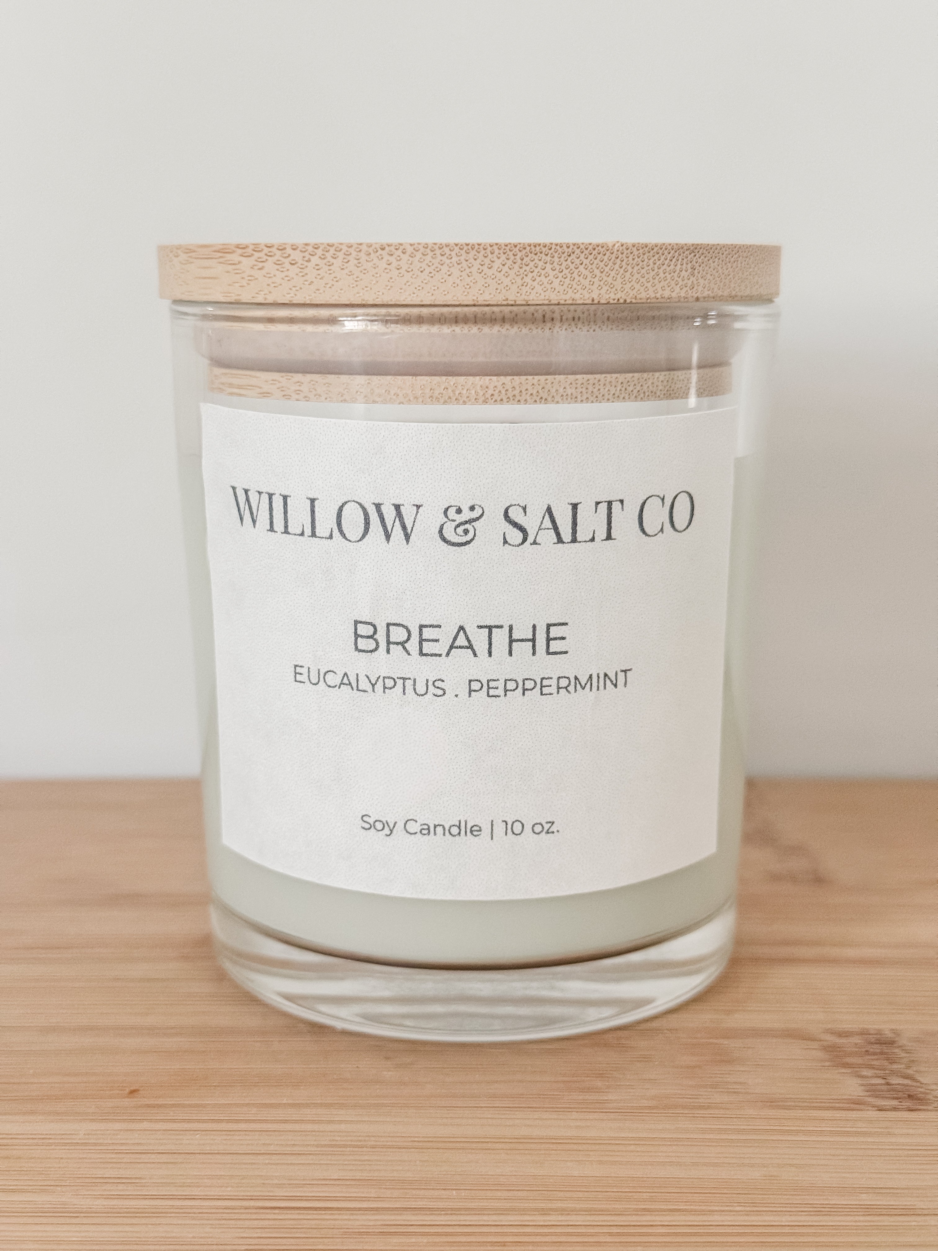 Breathe Scented Soy Candle