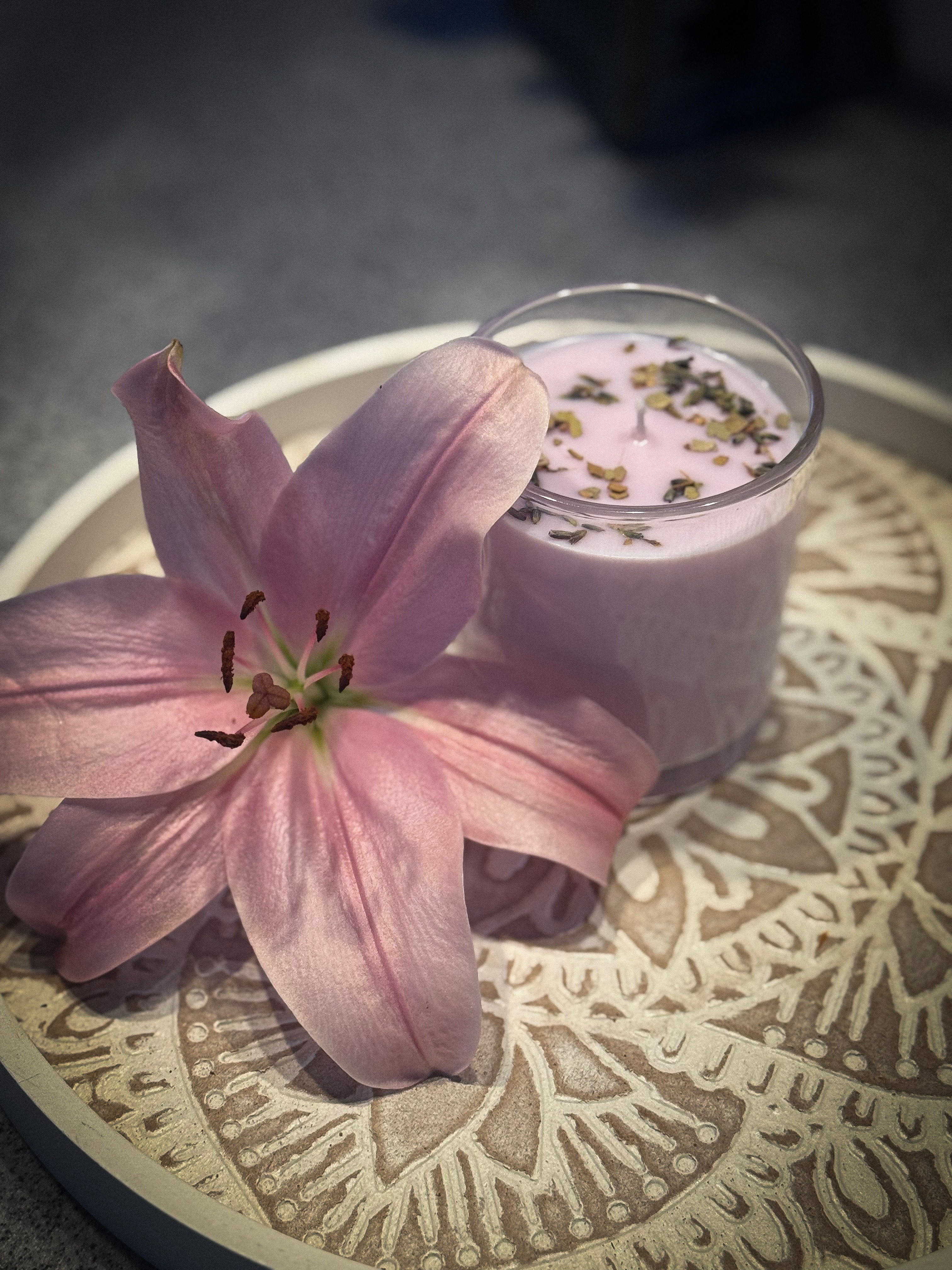 Relax Scented Soy Candle
