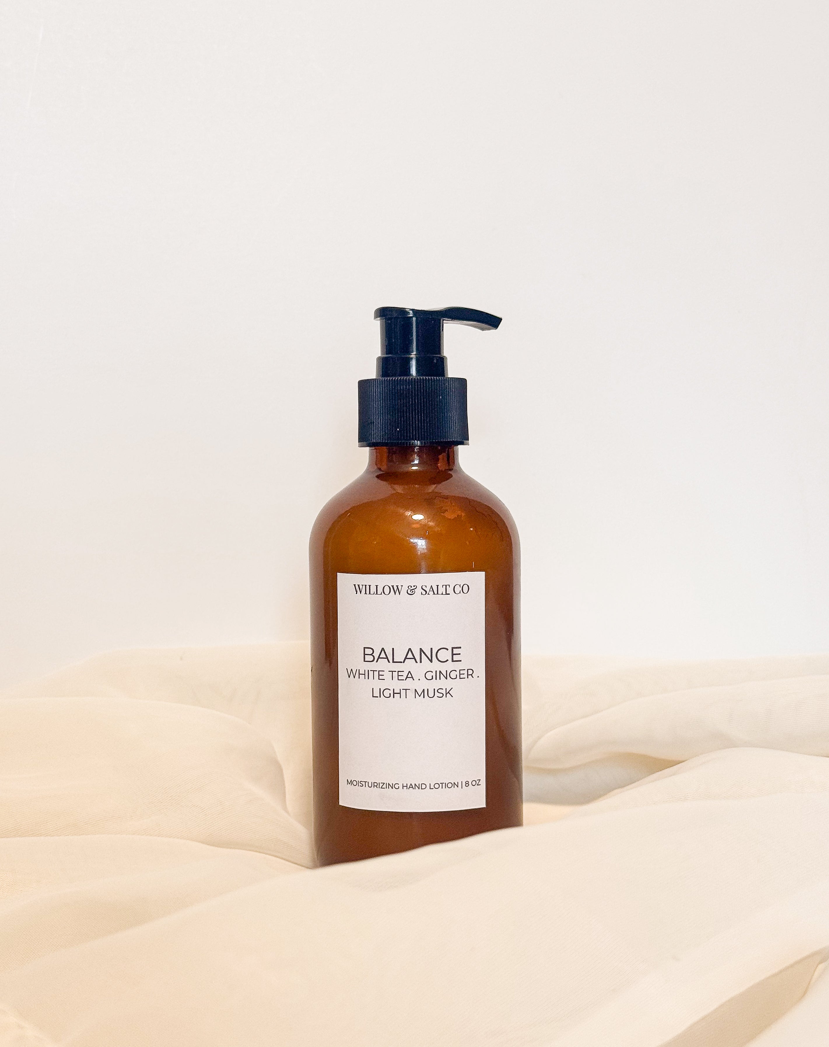 Willow & Salt Hand Lotion | Spa-Inspired Daily Moisture