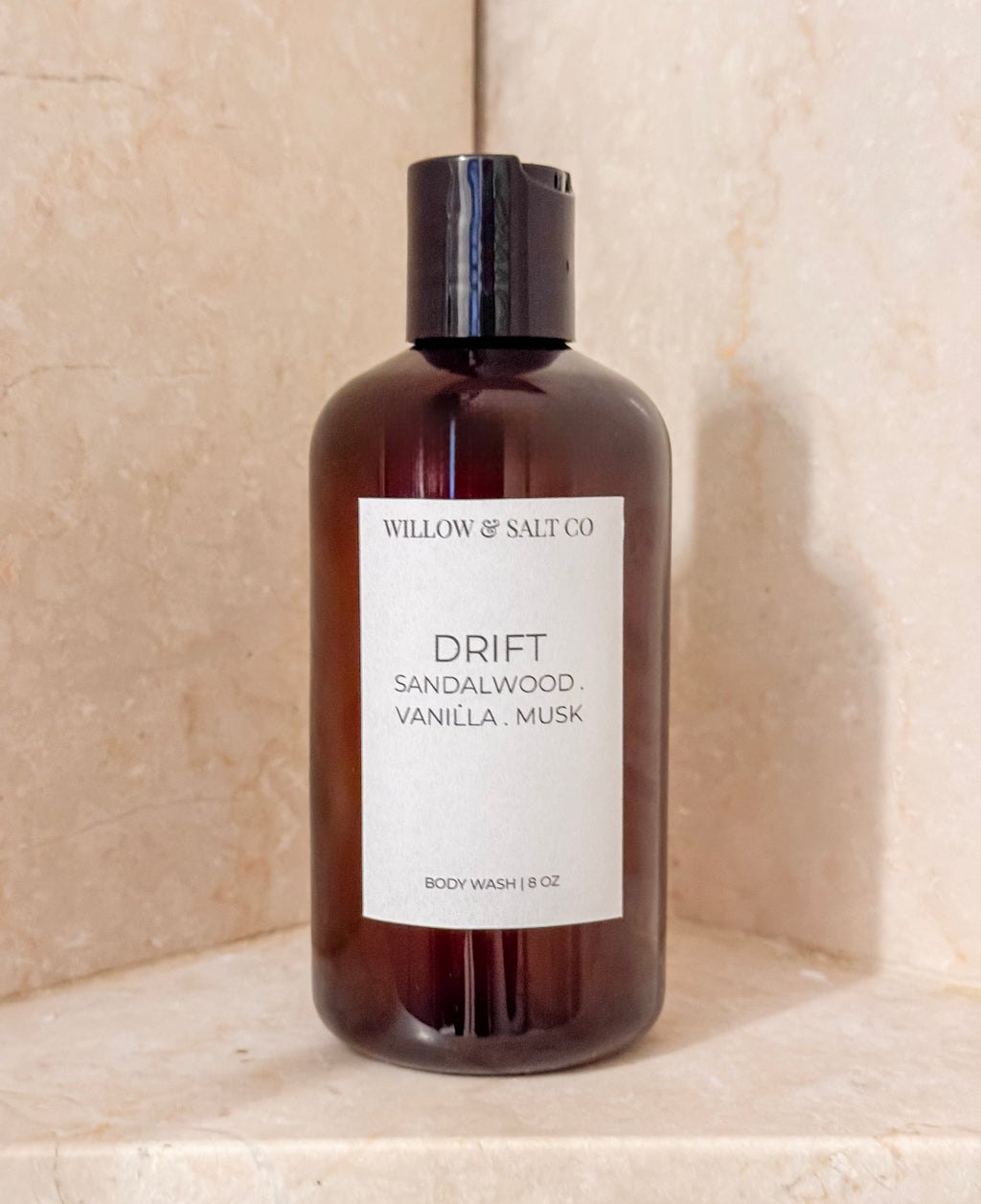 Drift Body Wash - Sandalwood, Vanilla & Musk | Warm Cozy Spa Cleanser