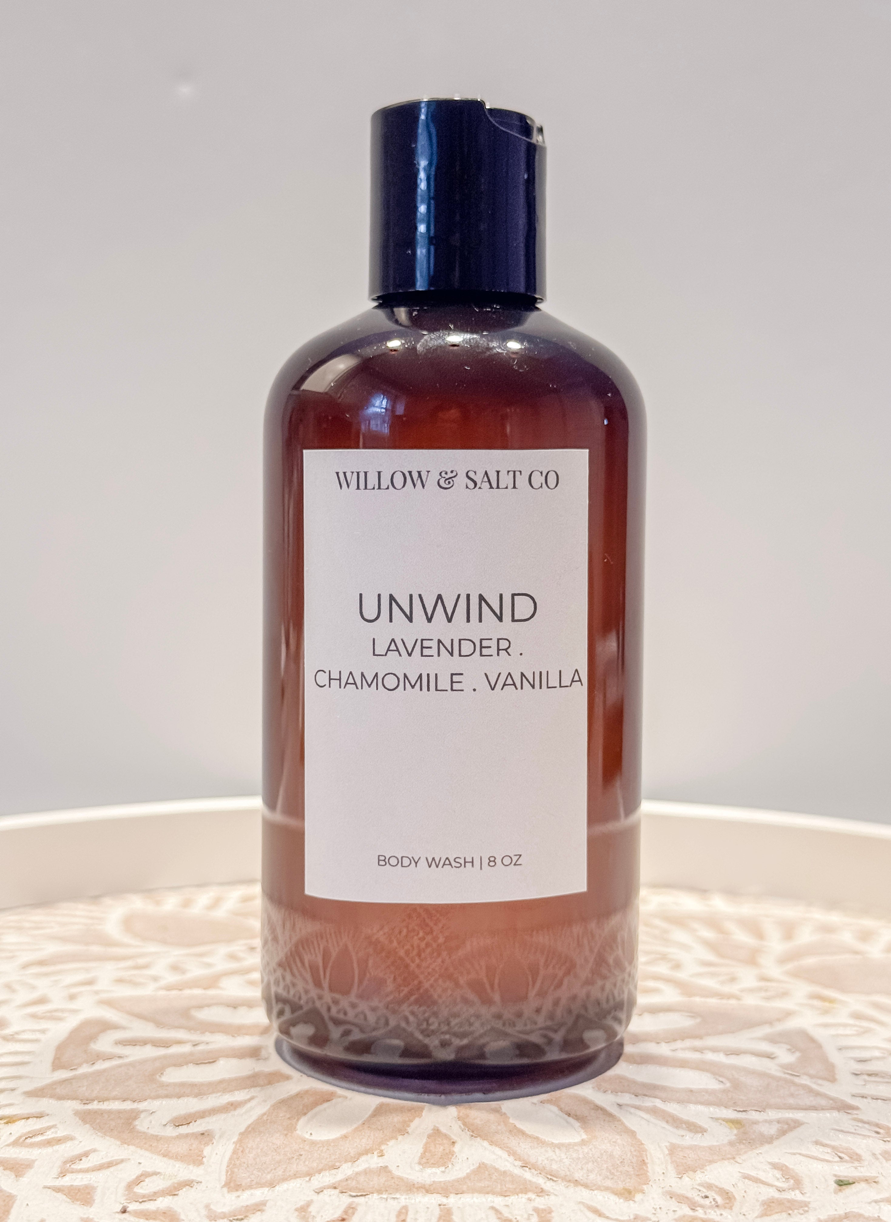 Unwind Body Wash - Lavender, Chamomile & Vanilla | Calming Body Cleanser