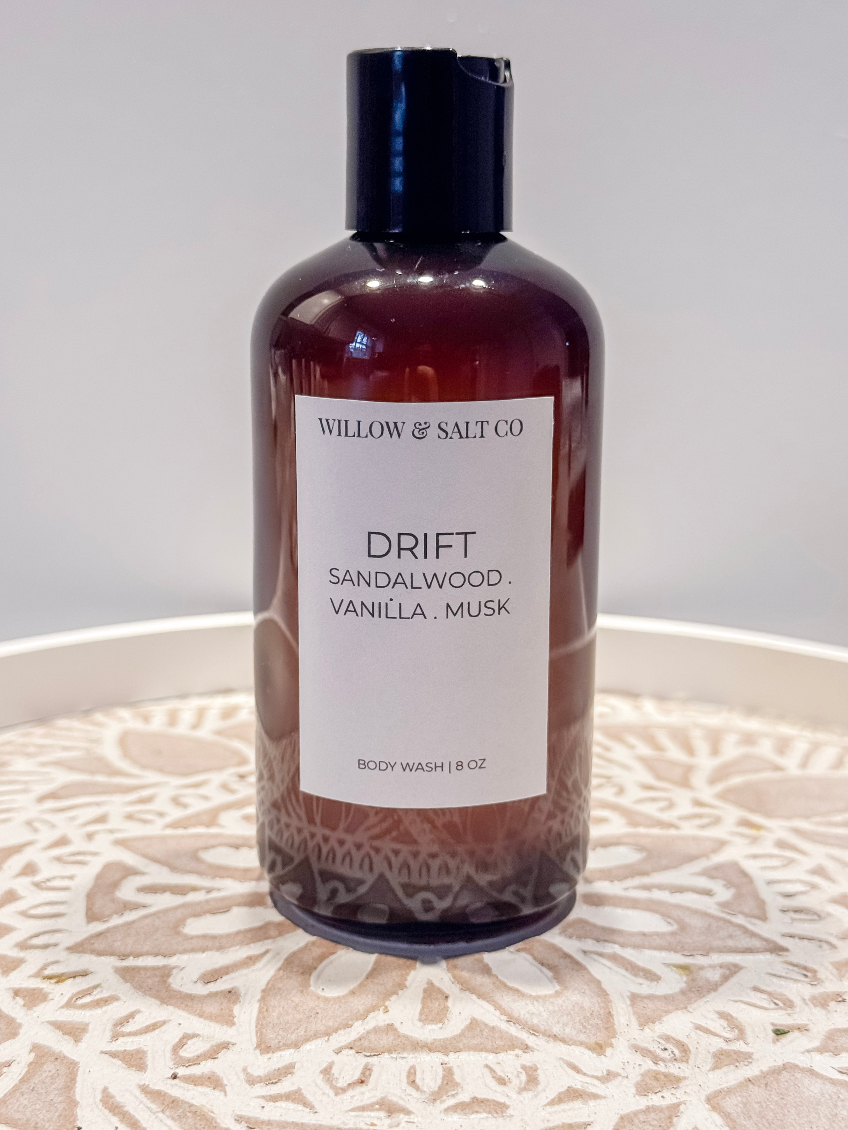Drift Body Wash - Sandalwood, Vanilla & Musk | Warm Cozy Spa Cleanser