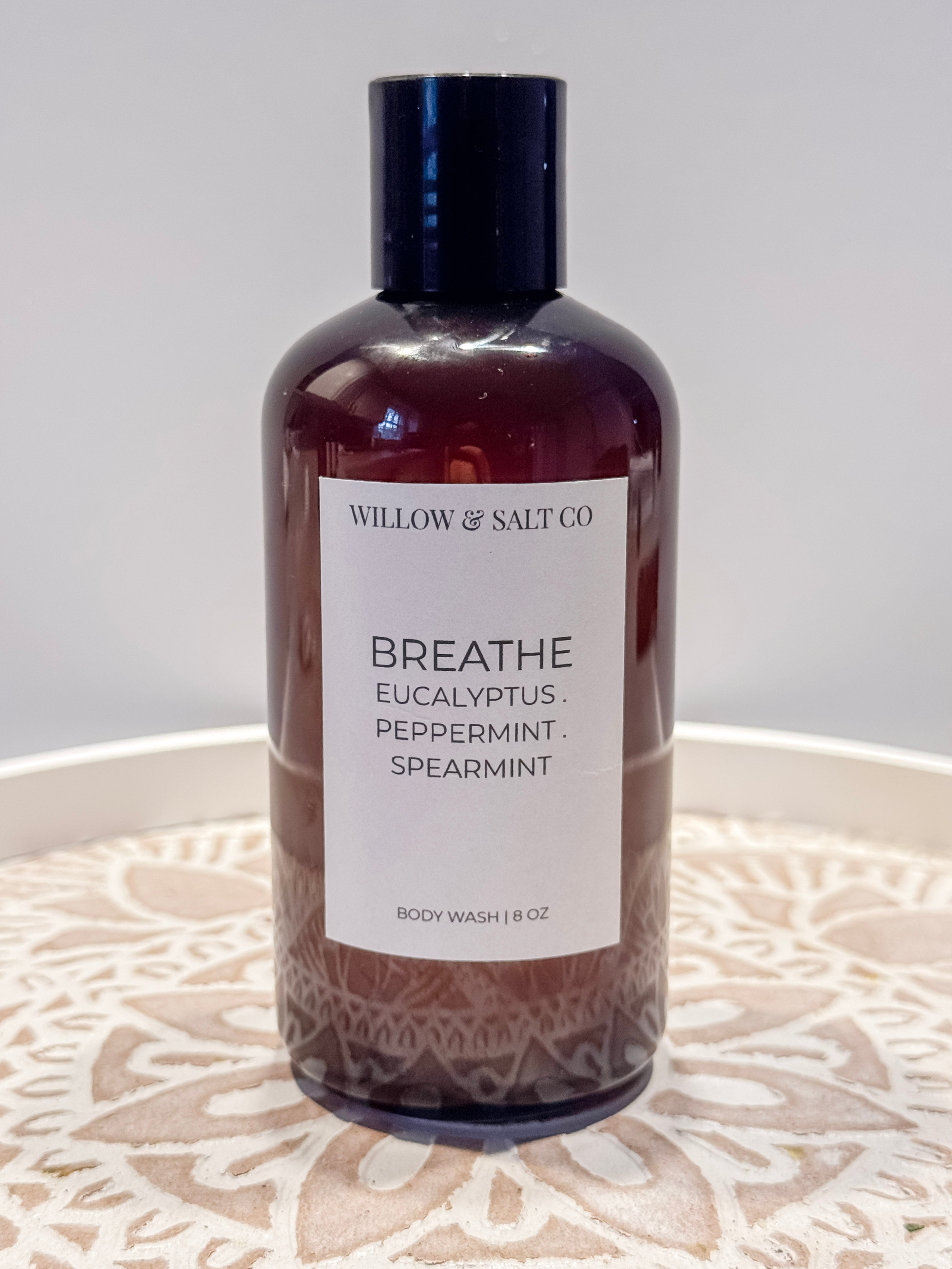 Breathe Body Wash - Eucalyptus, Peppermint & Spearmint | Cooling Mint Spa Cleanser