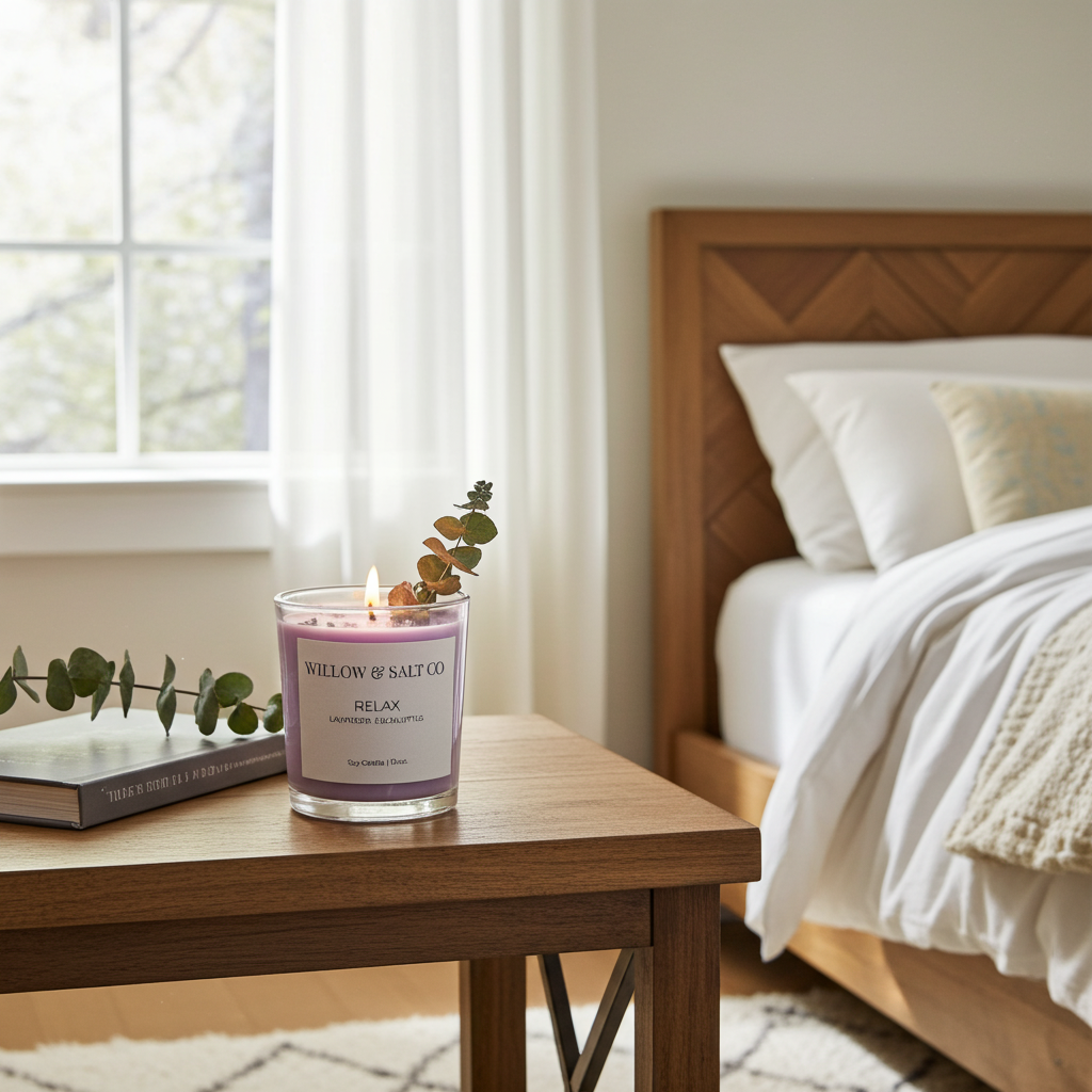 Relax Scented Soy Candle
