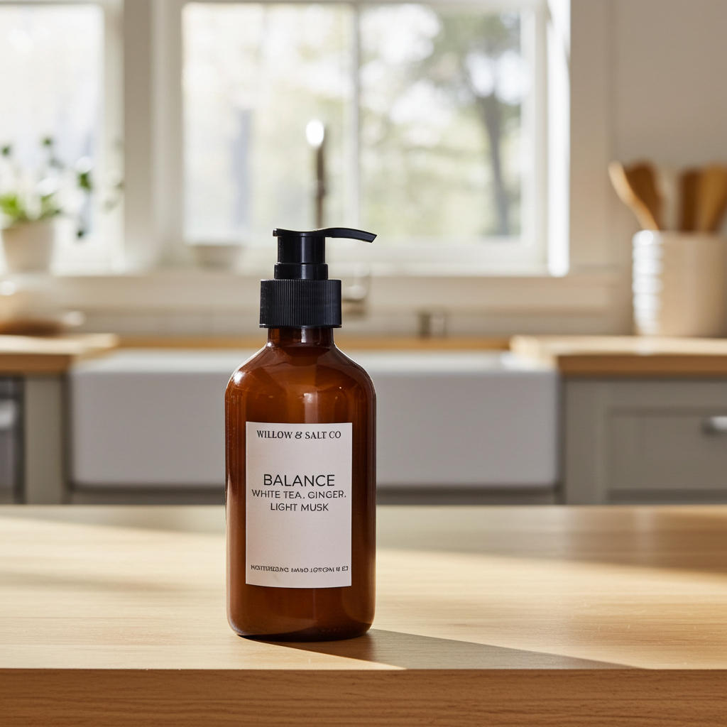 Willow & Salt Hand Lotion | Spa-Inspired Daily Moisture