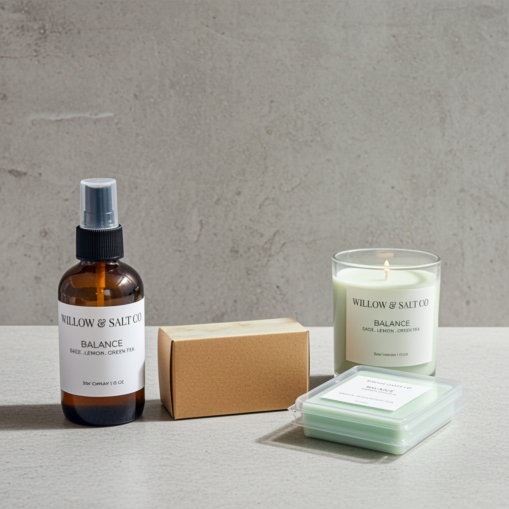 Balanced Living Bundle - Complete Lavender Sage Wellness Set
